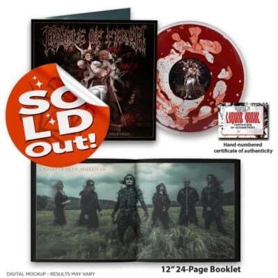 Cradle Of Filth - The Screaming Of The Valkyries Liquid Blood Vinyl Limited 100! - Image 1 of 4