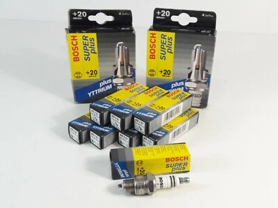 6x Spark Plug BOSCH WR8B+ for LAND ROVER Range Rover I 3.5L 131-132ps 1969-1991 - Image 1 of 4