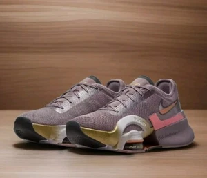 NUEVO Para Hombre TALLA 9.5, NIKE Air Zoom Superrep 3 Premium DO9382-500.  PÚRPURA/COBRE. - Imagen 1 de 15