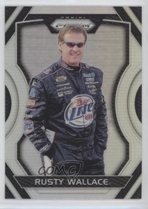 2018 Panini Prizm Silver Prizm Rusty Wallace #25.1 HOF
