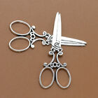  20 Pcs Charm Alloy Pendants Barber Scissor Jewelry Accessory