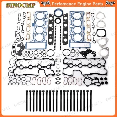 Комплект уплотнений прокладки и болт головки для двигателя Audi S5 A6 A8 Q7 VW Touareg 4,2 л BVJ CAU - Изображение 1 из 4