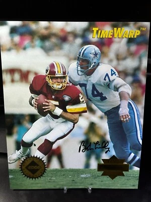 1995 Collector's Edge Time Warp Giant Authentic Signatures #40 Bob Lilly /5000 - Image 1 of 4