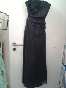 NEU ! langes wunderschönes Kleid Brautjungfern Abiball mit besonderer Raffung - Bild 1 von 3