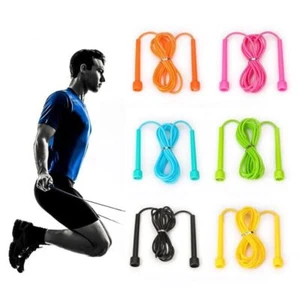 Adjustable Skipping Rope Jump Speed Exercise Boxing Gym Fitness Rope Adult Kids - Picture 1 of 8