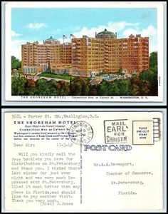 WASHINGTON DC Postcard - The Shoreham Hotel M6 - Picture 1 of 1