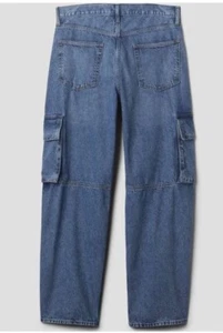 Men’s GAP baggy cargo pants double 38X 32 new jeans - Picture 1 of 3