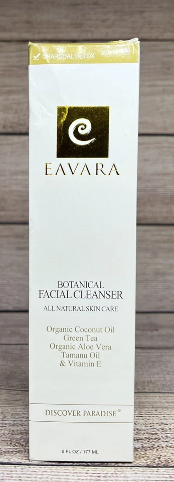 Limpiador facial Eavara Ultra botánico cuidado de la piel natural y orgánico. 6 fl oz. Foto 1 de 1