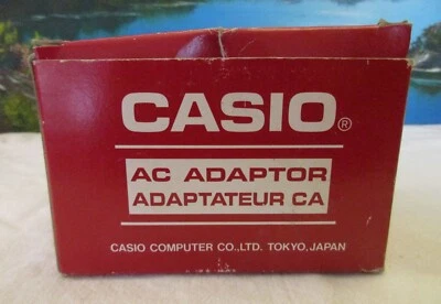CASIO AC ADAPTOR Power Supply Cord Model AD-K64 INPUT AC 120V OUTPUT DC 6V Japan - Image 1 of 4