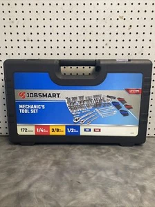 JOBSMART 172 PC Mechanics Set (NEW OPENED BOX) - Picture 1 of 5