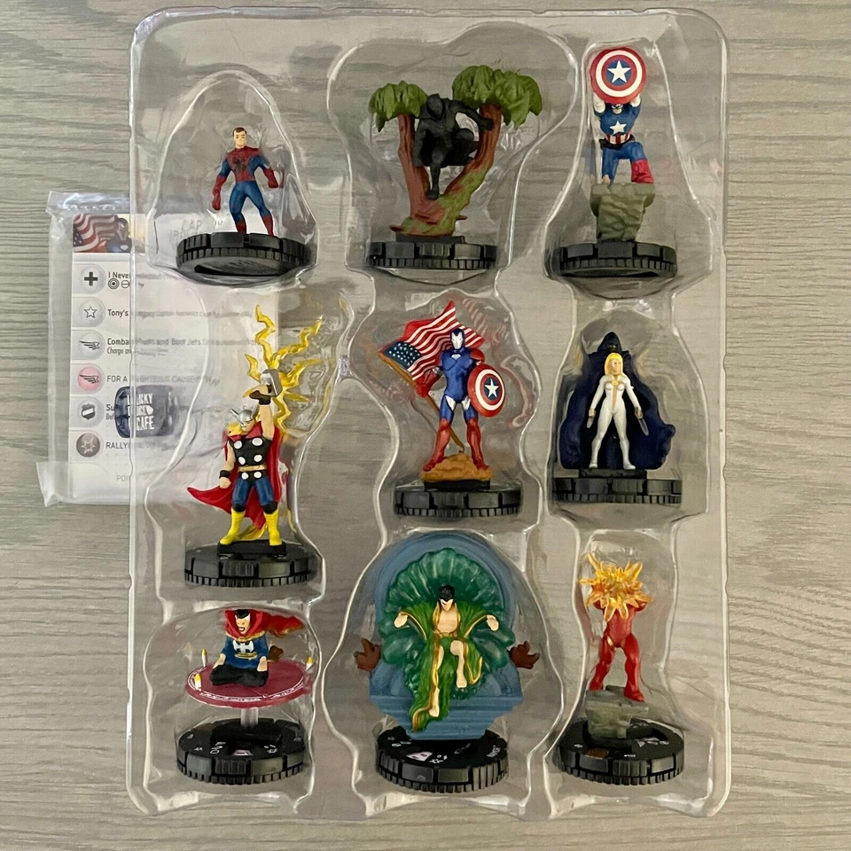 Marvel Heroclix Civil War Grand Prize Kit (All 9 Figures) NEW * - Image 1 of 1