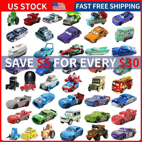 DISNEY PIXAR CARS DIE-CAST MINI RACERS FOR GIFTS COLLECTIONS FACTORY SALES M500+ Cover
