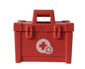 Playmobil Miniature Red Doctor Medical Box - C23 - Picture 1 of 5