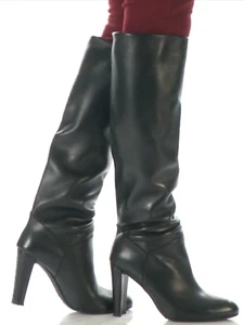 NUEVAS Botas a la Rodilla Monique Negras Stuart Weitzman (Talla UE 36/EE. UU. 5.5) - ¡PRECIO DE VENTA SUGERIDO POR EL FABRICANTE $725.00! - Imagen 1 de 8