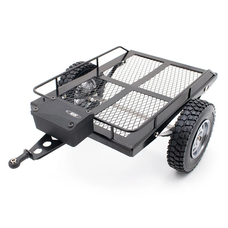 KYX 1/10 RC Crawler HD Single Axle  Scale Trailer Small Trailer Truck Trailer - Image 1 of 4