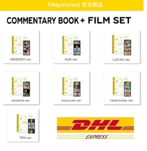 WayVision WayV COMMENTARY BOOK + FILM SET KUN WINWIN TEN LUCAS XIAOJUN HENDERY - Picture 1 of 12