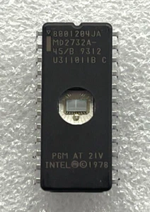 MD2732A-45/B, 8001204JA, EPROM, 4K x 8, 24 Pin, Ceramic, DIP - Picture 1 of 3