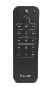 Mando a distancia iHOMe para sistema de altavoces iP1, iW1, iH64, iH69, iR70, RZ2 AirPlay - Imagen 1 de 2