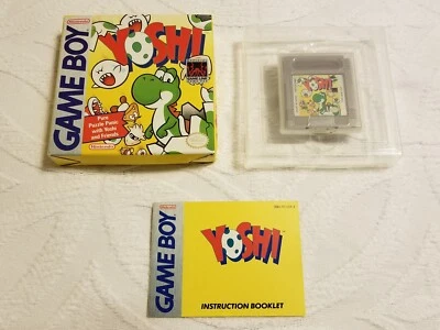 Yoshi for Nintendo Gameboy Original Complete in Box CIB excellent 1992 - Image 1 of 2