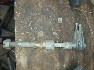 1981 Kawasaki KZ440 rear axle with adjusters spacers and nut - Picture 1 of 1