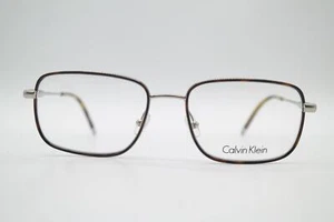 Calvin Klein CK5456 Braun Silver Oval Glasses Frames Eyeglasses New - Picture 1 of 6