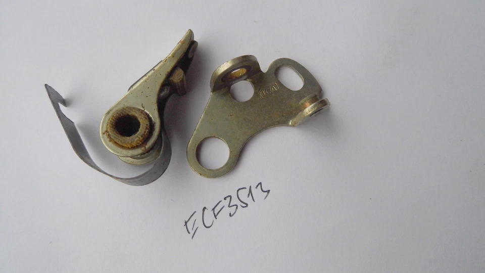 Contacto de encendido, motor de coche. Encendido, Moto Morini 125-175cc. 1969 stock antiguo Foto 1 de 1