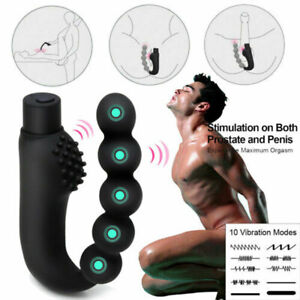 Prostate-Vibrating-Massager-Anal-Butt-Plug-G-spot Dildo Sex Toy For Women Men