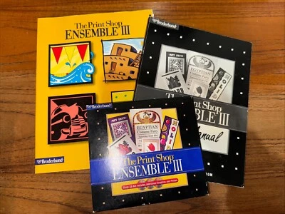 Lote de 3 The Print Shop Ensemble III Foto 1 de 4