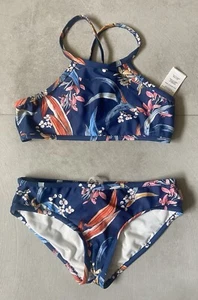 Sea Foley Girls Bikini, Size 14 Blue, NWT, CUTE! - Picture 1 of 6
