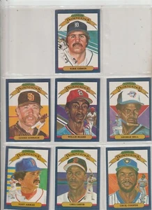 1986 DONRUSS BASEBALL DIAMOND KINGS KOMPLETTES SET MIT 27 KARTEN MIT P. ROSENKÖNIG DER KÖNIGE - Bild 1 von 4