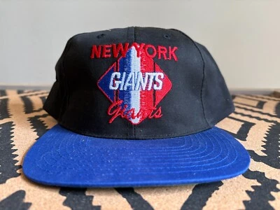 De colección 1990s New York Giants Logo Casco Sombrero Snapback CCM American Needle Foto 1 de 4