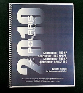 2010 Polaris Sportsman 850 XP ATV Owner's Manual: 148 Pages & Protective Covers! - Picture 1 of 1