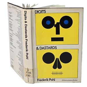 Digits & Dastards Frederik Pohl HC Book Rare 1966 Science Fiction Short Stories - Picture 1 of 19