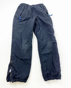 Vintage Patagonia Snow Pants Kids 12 Black Pull On Outerwear 1995 - Picture 1 of 9