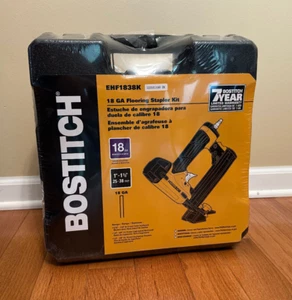 NEW Bostitch EHF1838K 18-Gauge Flooring Pneumatic Stapler, Engineered & Hardwood - Picture 1 of 6