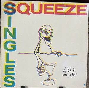 Squeeze- Singles 45's and Under by Squeeze Vinyl A&M Records Record 1982 VG+ - Picture 1 of 4