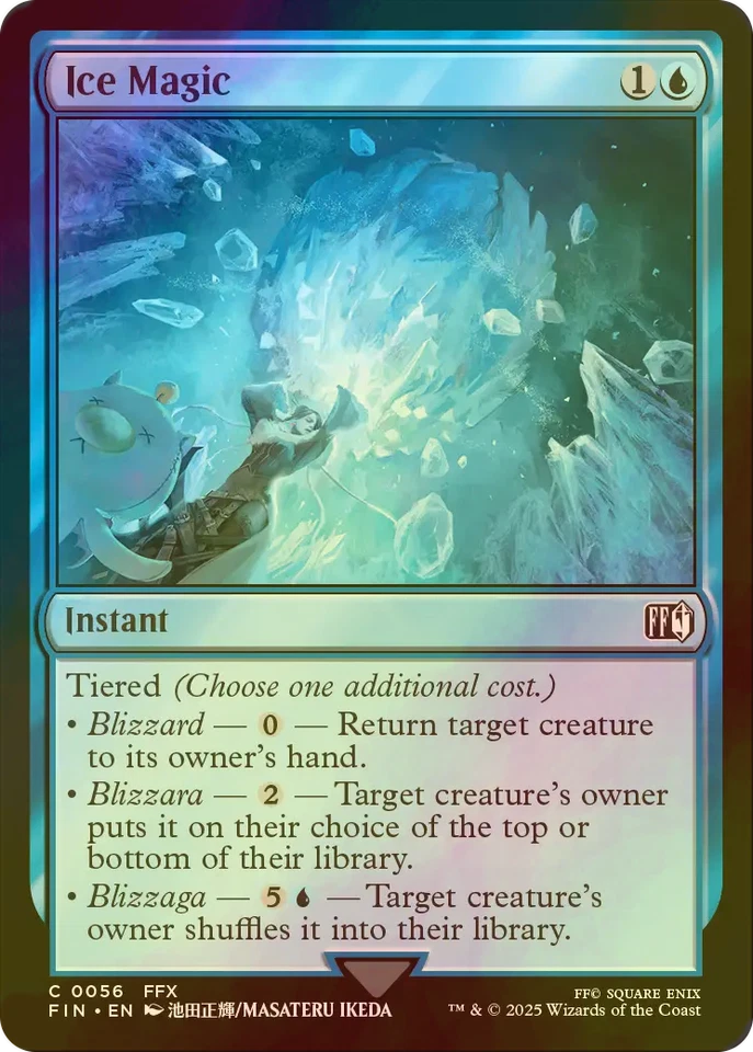 MTG FOIL Ice Magic English - Image 1 of 1