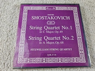 Shostakovich String Quartet Nos. 1 & 2 Barclay Crocker Reel Tape- Sealed! - Image 1 of 3