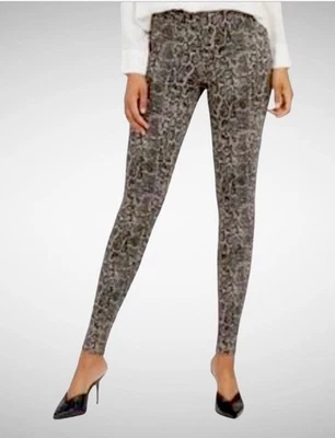 Nuevo con etiquetas Legging Spanx Talla S Tobillo Jean-Ish Taupe Piel de Serpiente Foto 1 de 4