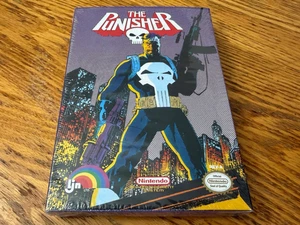oval seal The Punisher complete in box nintendo nes marvel comics factory MINT - Picture 1 of 12