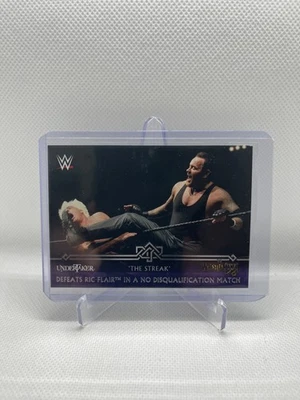 2014 Topps WWE Road to Wrestlemania #10-0 Undertaker derrota a Ric Flair Foto 1 de 2