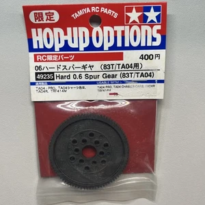 Tamiya 49235 Hard 0.6 Spur Gear 83T TA04 TRF414M TA04R Vintage RC - Picture 1 of 4