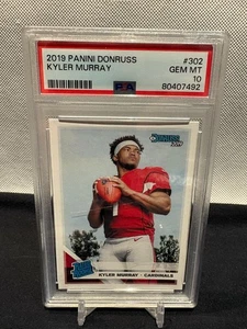2019 Panini Donruss #302 Kyler Murray Cardinals Rated Rookie PSA 10 - Bild 1 von 2