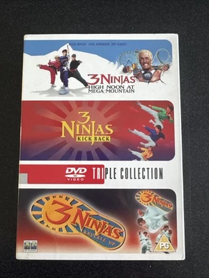 3 Ninjas - High Noon At Mega Mountain / Kick Back / Knuckle Up (Hulk Hogan) DVD - Image 1 of 4