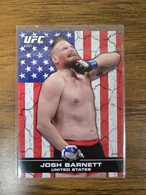 2013 Topps UFC Bloodlines - Josh Barnett #60 Flag /188 (RC) - Image 1 of 2