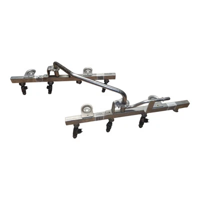 2011-2019 DODGE CHALLENGER CHARGER DURANGO 5.7L HEMI Fuel Rail & 6 Injectors OEM - Image 1 of 3