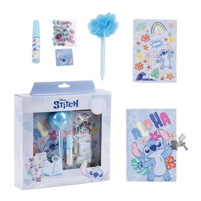 Disney Stitch – Tagebuch-Set mit Zubehör (Aloha Design) - Bild 1 von 4