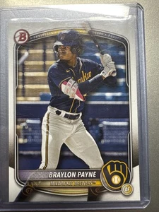 2025 Bowman #BP-148 Braylon Payne Prospects - Picture 1 of 2
