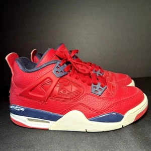 Size 4.5 - Nike Air Jordan 4 Retro GS FIBA Men's Shoes - 408452 617 - Picture 1 of 8