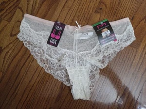 NEW! MAIDENFORM Comfort Devotion PANTIES W LACE TRIM / Large/ 7 - Picture 1 of 3